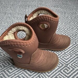 Warm Kids Snow Boots | Brown